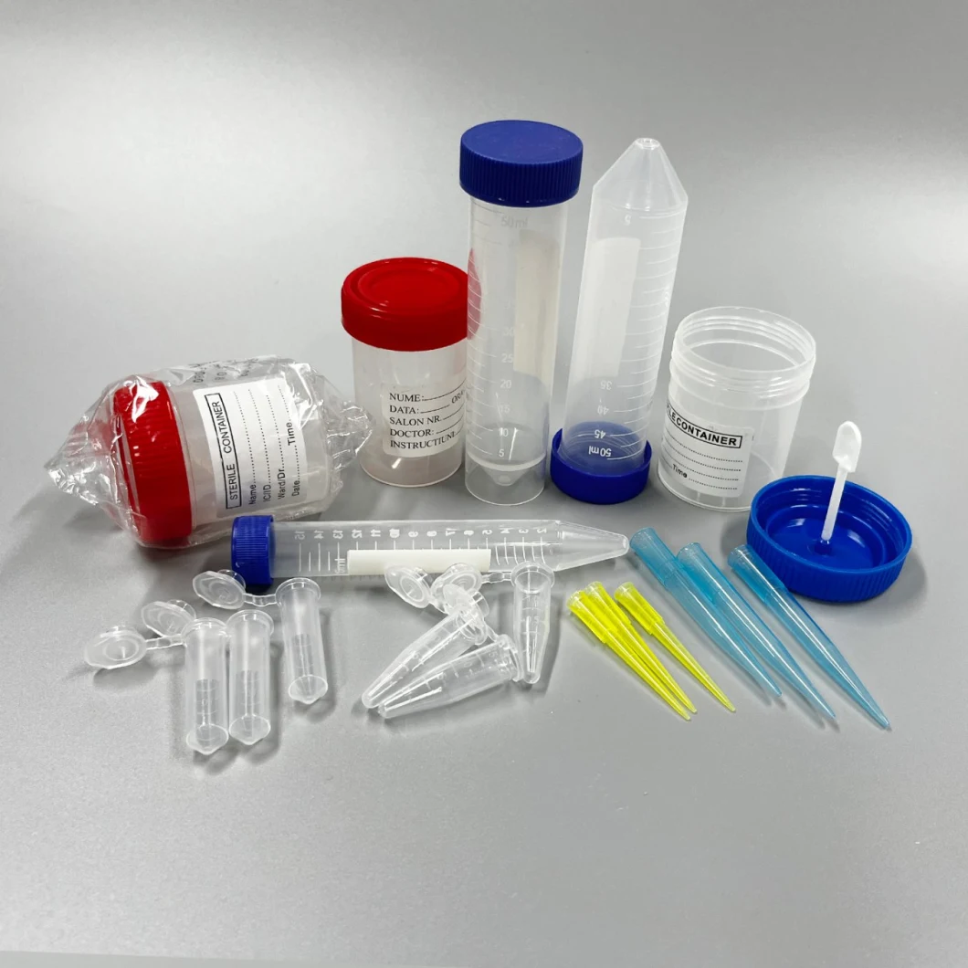 Siny 80ml 50ml Hospital Medical Products Sterile Plastic Container Disposable Stool Sample Container Manufacture