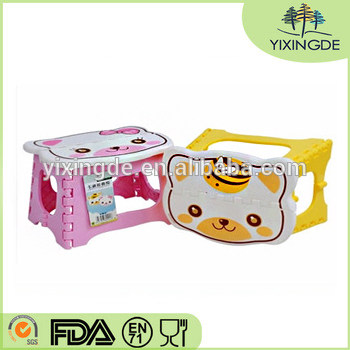 cartoon Creative fashion stool folding stool for children portable plastic folding stool