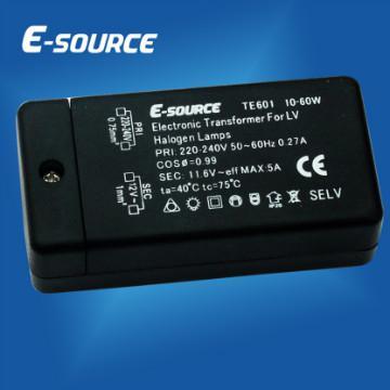 Latin America 60W Electronic Transformer for 12V Halogen Lam