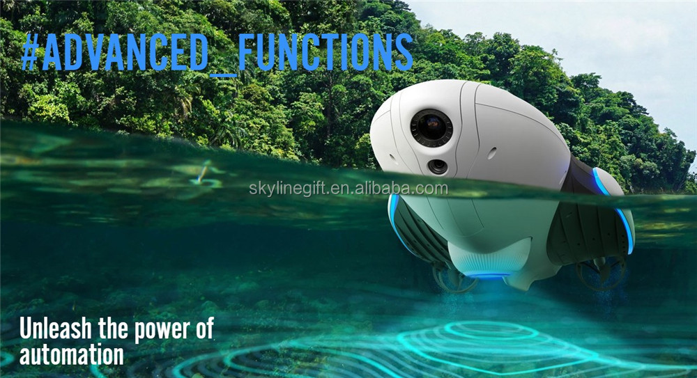 Bait drop mapping, track and film waterproof drone PowerDolphin waterproof robot drone