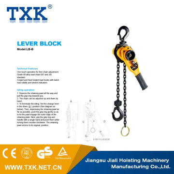 Lever Hoist / Ratchet Chain Lever Hoist / Lever Block
