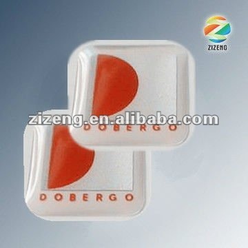 epoxy label crystal 3d epoxy sticker