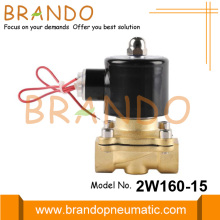 2W160-15 UW-15 1/2 &#39;&#39; Pirinç Su Solenoid Valf 24V