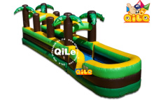 hot sale Rainforest Inflatable water Slip Slide Mighty Tropic Slip N Slide