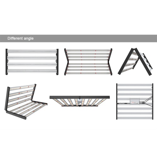 Aluminium Dimmer Dilipat LED Grow Light Bar