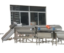 Bubble Washing Machine For Vegetable Fruit Cleaning Machine