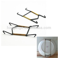 Wire Spring Plate Display Hanger/Adjustable Spring Plate hanger holder /Plate Holder Clip Clip