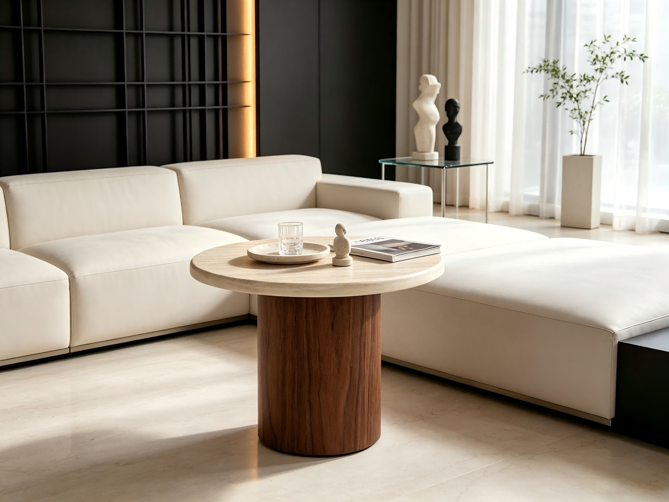 Приставной столик BR-CT-6111B1 BR-CT-6111B side table1