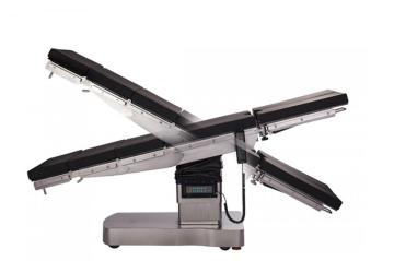 Stainless steel dual switch operating table