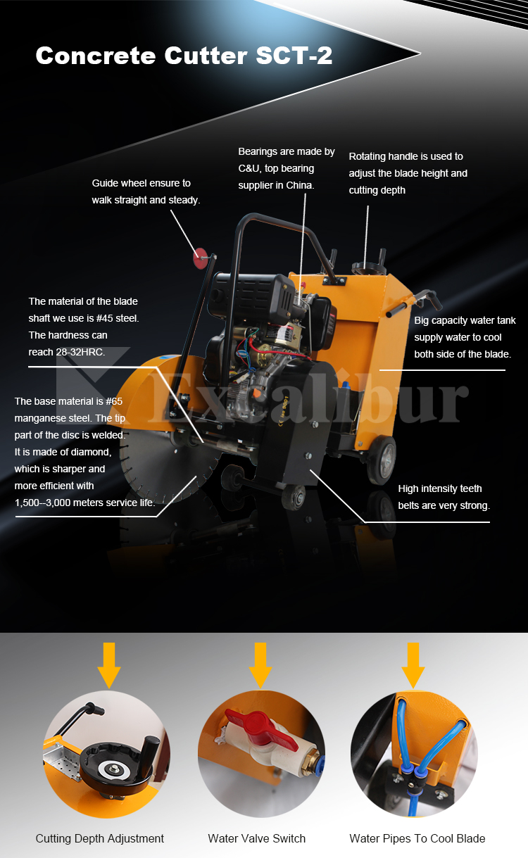 GX390 Concrete Cutter Concrete Saw Concrete Cutting Machine