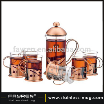 Irish coffee cup set/glass coffee cup