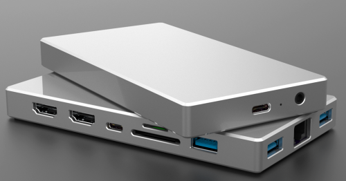 10-in-1USB3.0 Laptop-Erweiterungsdock