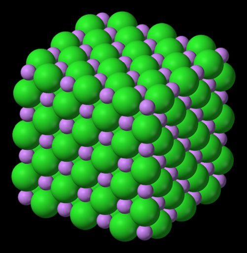 Ausfällung von Lithiumchlorid