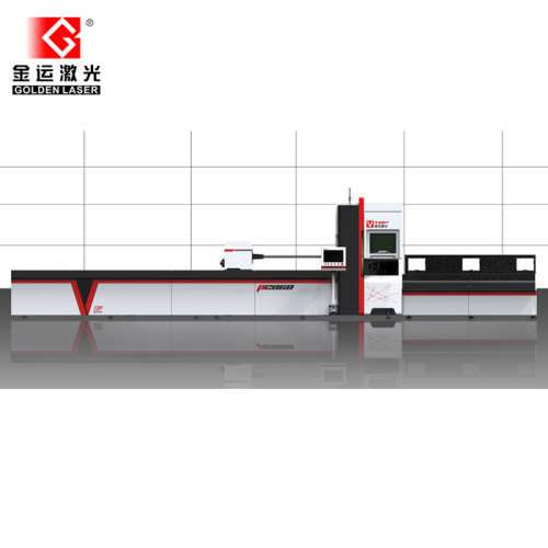 Fiber CNC Metal tüp Lazer Kesim Makinası