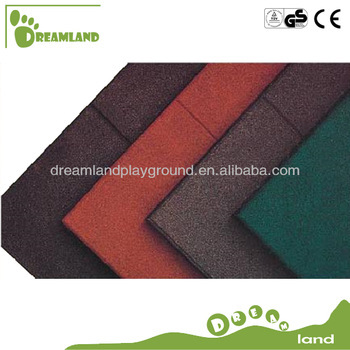 Outdoor Playground safety rubber mats and rubber tiles