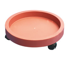 flower saucer,flower tray,plastic saucer,garden tray,saucer with wheel