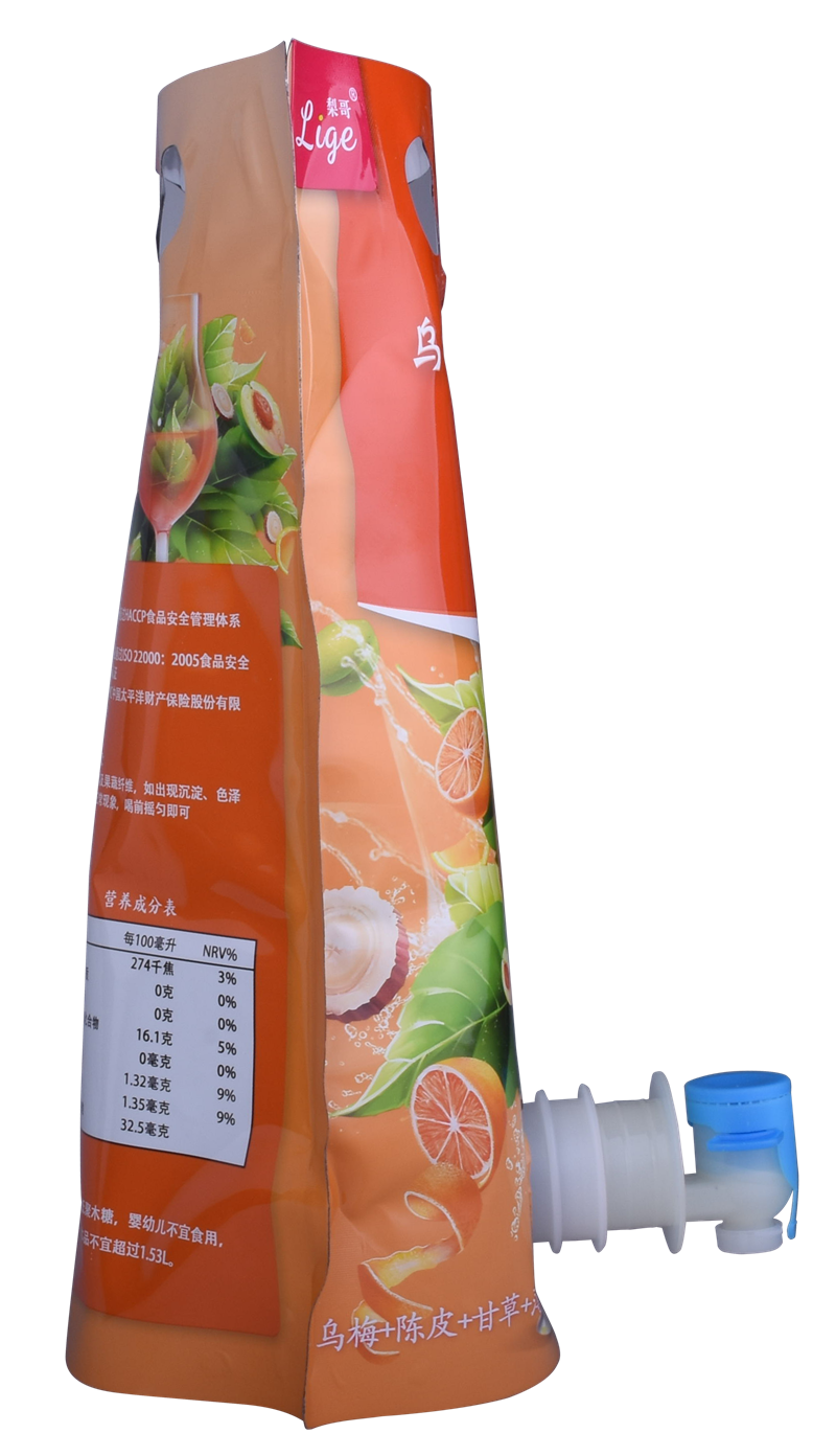 Ziplock Top Recycle Reusable Juice Pouch حقيبة