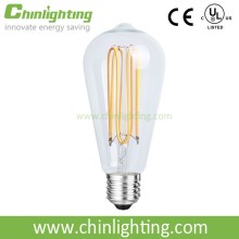 Vintage Edison light bulb LED S21 ST64 filament bulb CE RoHs ES UL cUL listed