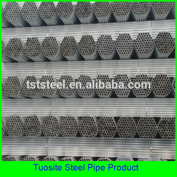 powder coated galvanized steel pipe with galvanized steel pipe price