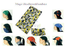 Magic Polar Buff Multifunctional Headwear Sports Bandanas Wristband For Walking