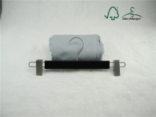 Glory Hanger Black Pant Hanger with Nickel Clips