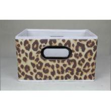 Small  Leopard Storage Box