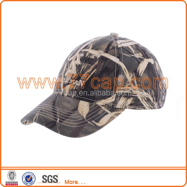 Wholesale Blank Plain Camo Hats /Camouflage Baseball Caps