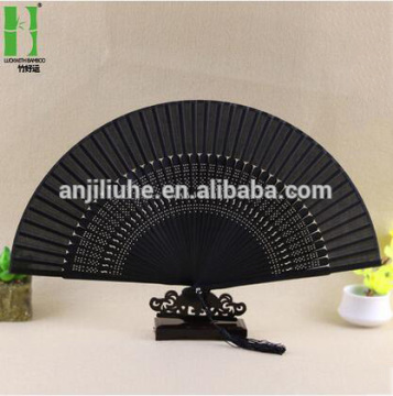 Customed designed gift crafts bamboo fan