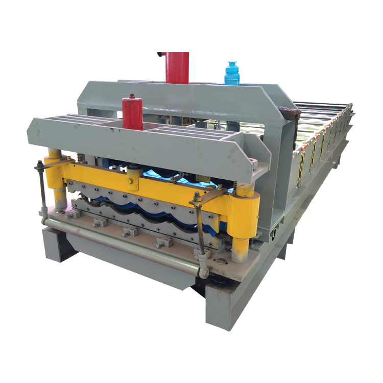 Fire damper flexible roll forming machine for adjustable long span roof