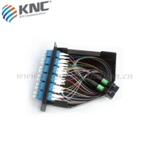 Loaded module MTP fiber optic patch panel