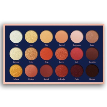 vente en gros palette de couleurs de fard à paupières personnalisé 18