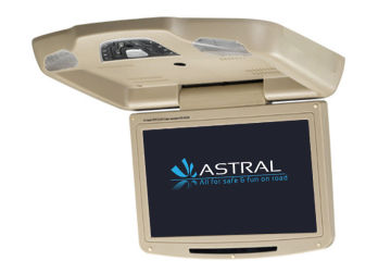 Flipdown Car Monitor Roof Mounted Car Dvd Player With Usb Sd Ir Speaker