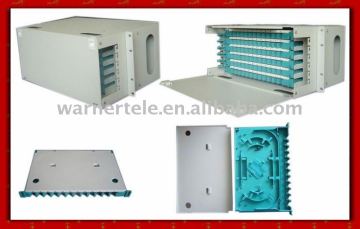 W-TEL odf fiber optic distribution rack mount odf box