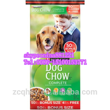 feed woven bag plastic pp woven animal feed bag dog feed food bag