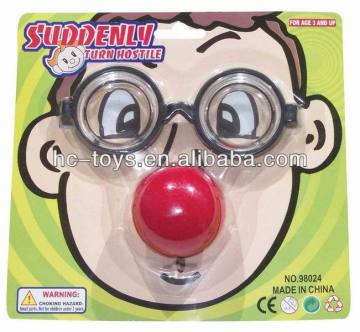 2013 Clown Glasses for Costume Ball Party, Carnival Costume Glasses