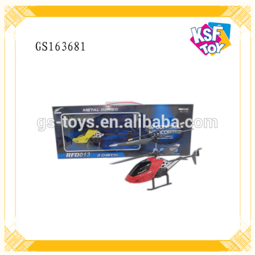 Popular 2CH RC Helicopter Toy For Kids Alloy Helicopter Toy