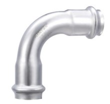 Stainless Steel Elbow 90 degrees Viega press fitting