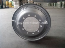 8.5-24 silver steel wheel rims