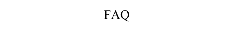 FAQ