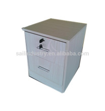 bed side night table with keys