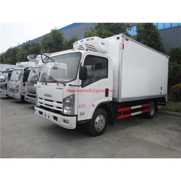 ISUZU Diesel 4T Thermo King freezer refrigerator truck