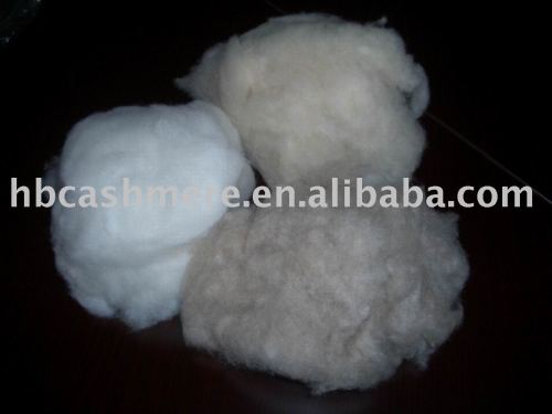 Cashmere Fibers--dehaired cashmere