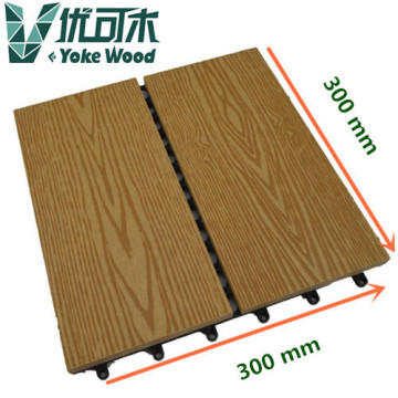 waterproof eco-friendly wpc decking tile