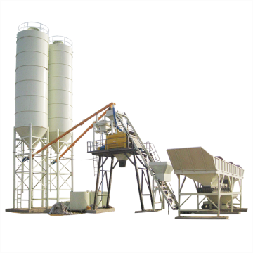 stationary concrete mixing plants