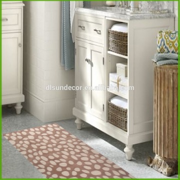 hot sale wholesale waterproof custom size bath rugs