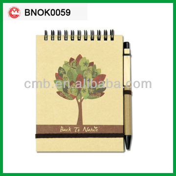 ECO MINI NOTEPAD WITH PEN