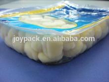 Automatic grade and plastic film packaging material frozen puff pastry packing machine