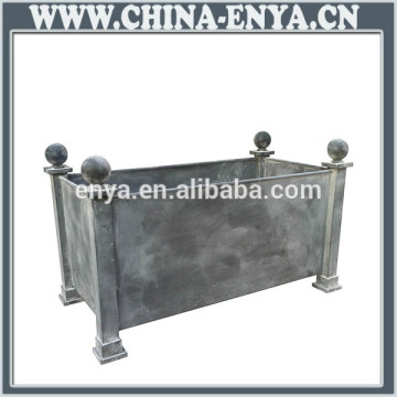 Made in china garden silver planters