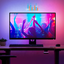 Synchronize WS2812E IC LED Strip for PC Monitor Backlights (13-42inch)