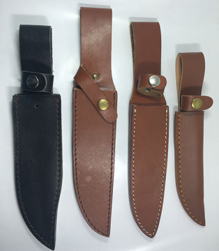Custom Outdoor Camping Knife Accessories Leather Sheath